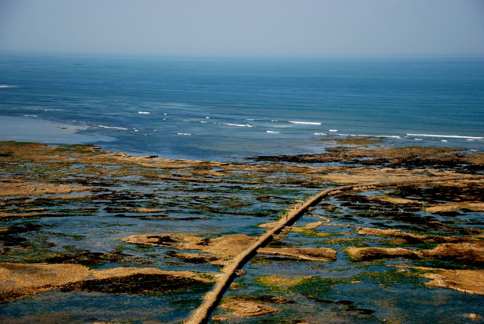 Ile de Re, an island off the west coast of France where sea salt is producer