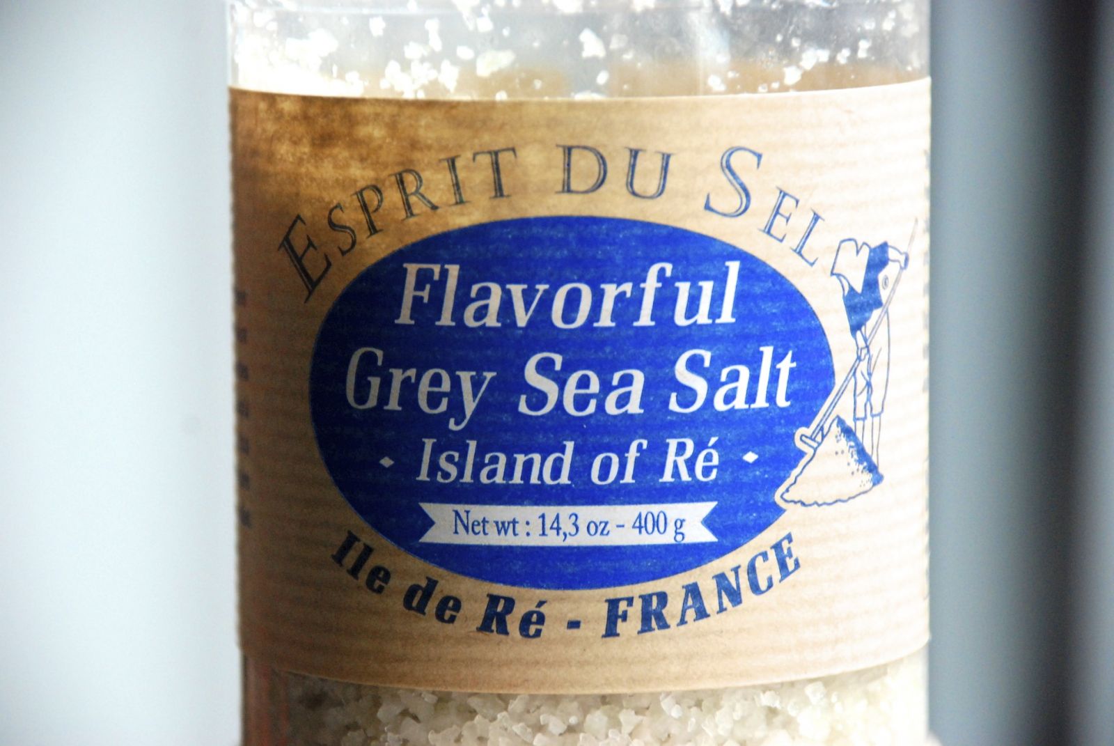 Sea salt in a bottle, for cooking