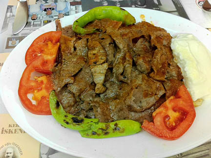 Iskander Kebab from Istanbul