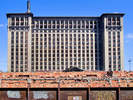 Michigan Central Station in Detroit