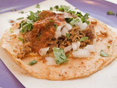Birria taco from Mexico City