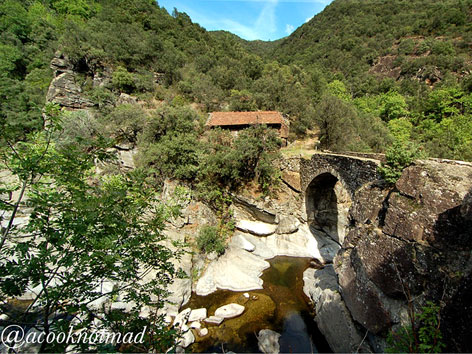 South-central France, near Les Vans in the Ardeche department