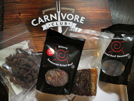 Carnivore Club subscription box contents