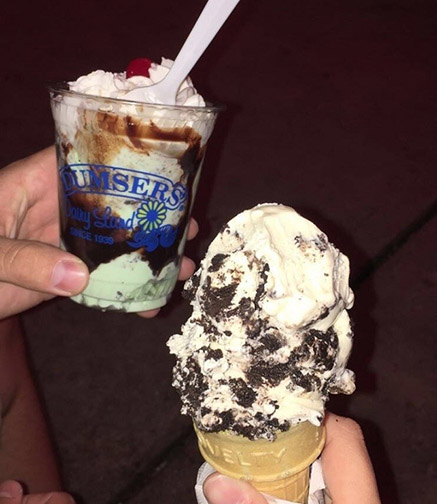 Dumser's Dairyland ice cream in Ocean City, Maryland