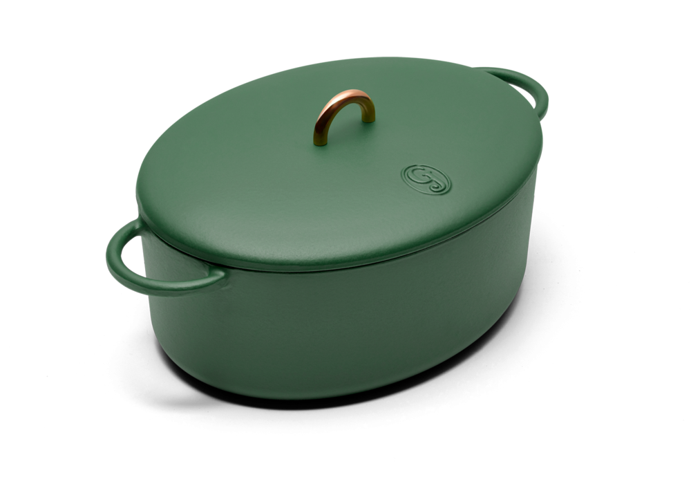 Dutchess cast iron dutch oven from Great Jones