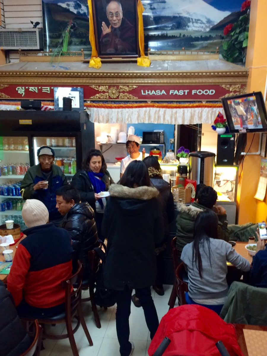 Lhasa Fast Food, a restaurant in Jackson Heights, Queens