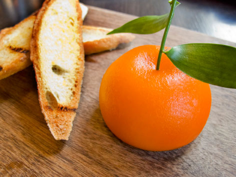 Meat fruit from Dinner by Heston Blumenthal, London