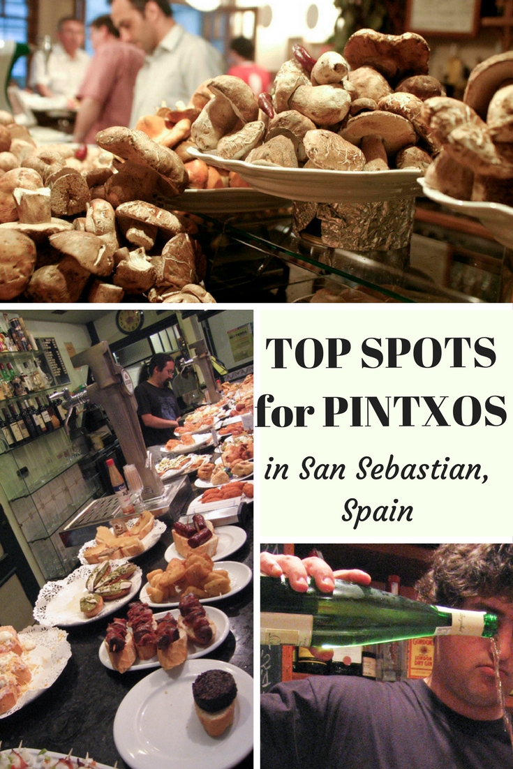 Top spots for pintxos in San Sebastian, Spain