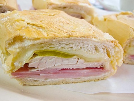 Cuban sandwich from Luis Galindo Latin American Restaurant & Cafeteria in Miami, Florida