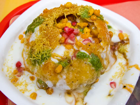 Raj Kachori - Delhi, India | Local Food Guide