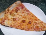 Pizza slice from Joe's Pizza in New York City