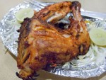 Tandoori chicken from Pindi in Delhi, India. 