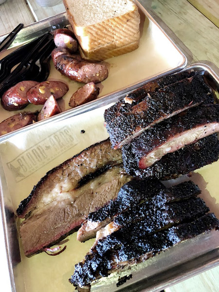 Texas BBQ with an Asian spin in Houston, at Blood Bros.