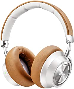Boltune wireless noise-canceling headphones in brown