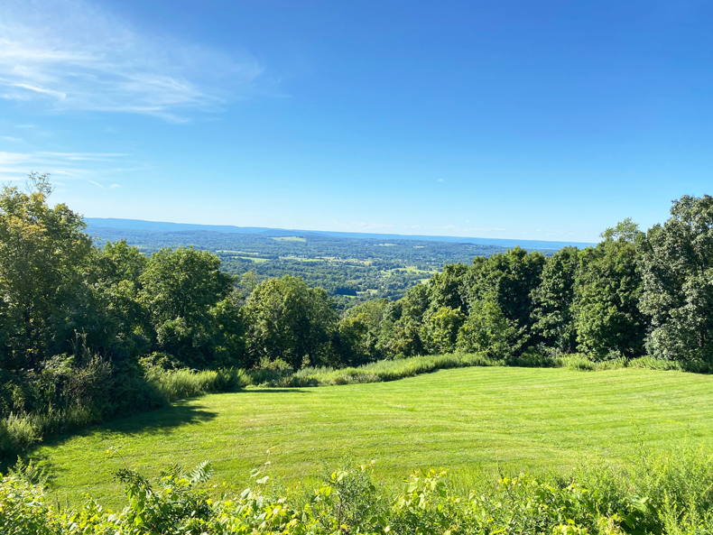 The fertile green Warwick Valley, New York