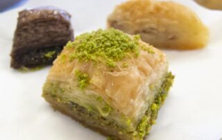 Baklava in Istanbul, Turkey