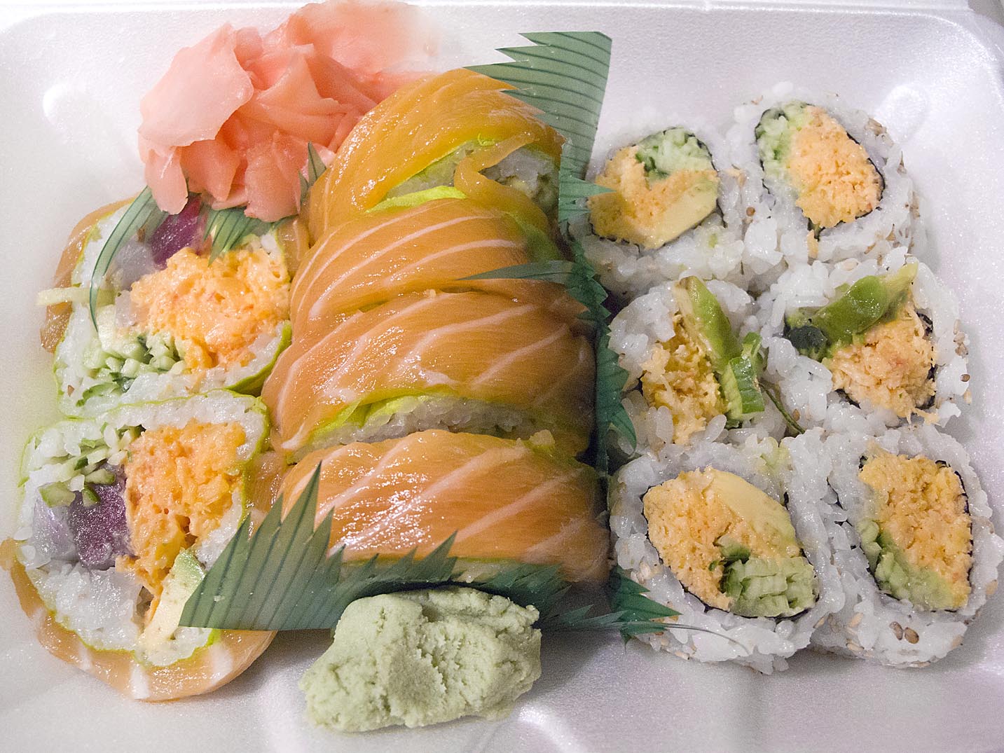 California roll, creative sushi roll