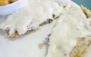 Chicken-fried steak from Hoover's Cooking in Austin, Texas.