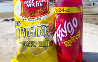 Better Made chips and Faygo soda from Detroit.