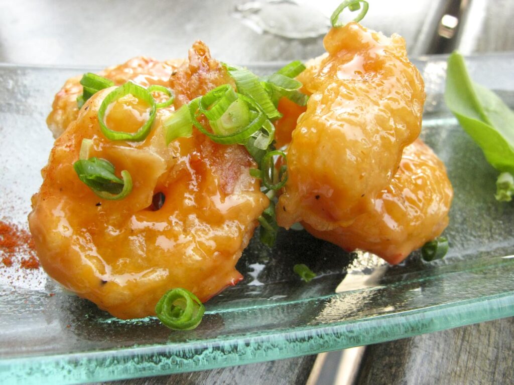 Shrimp or Japanese Izakaya from Hapa Izakaya in Vancouver.