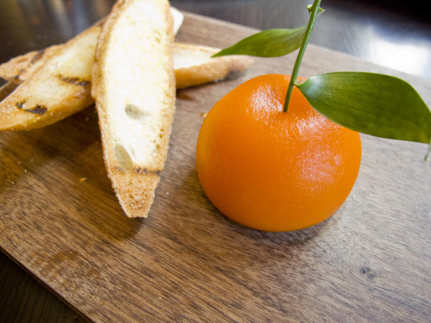 "Meat fruit" as served at Dinner by Heston Blumenthal in London, England