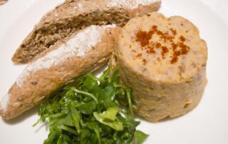 Potted shrimps and toast from Rules in London, England