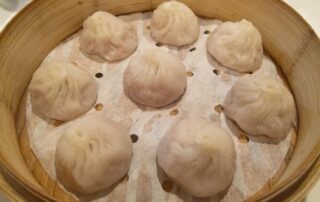 Xiao long bao or soup dumplings in New York City