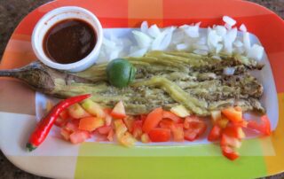Ensaladang talong from Manila, the Philippines